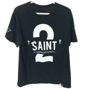 ENTREE Saint L Large T-shirt Black Cotton Official